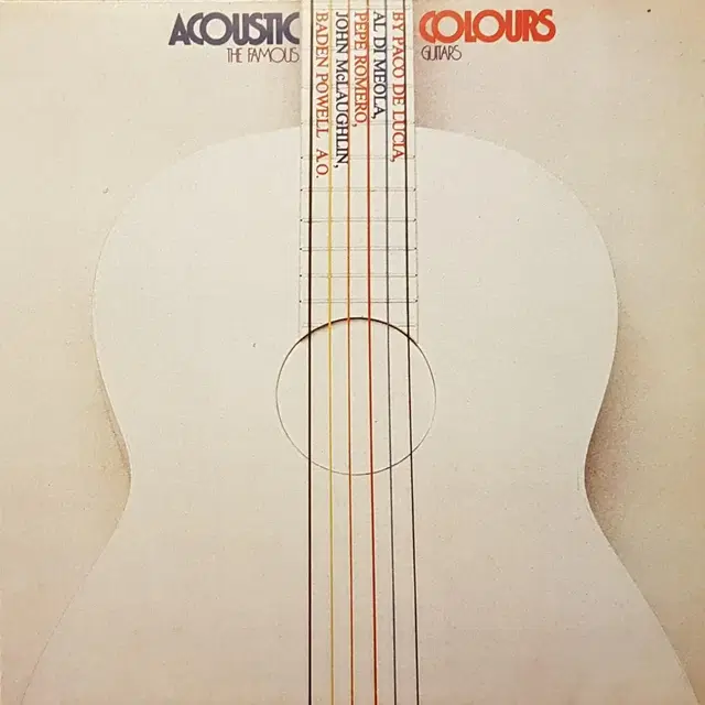 Acoustic Colours - the famous guitars LP