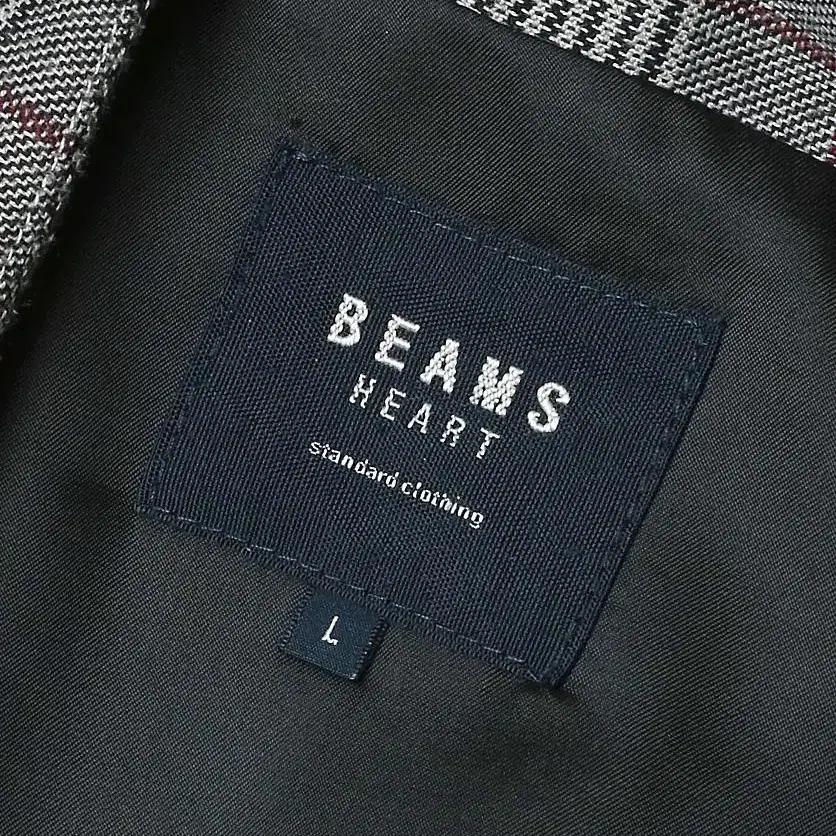 빔즈 하트 [Beams Heart] 건클럽 체크 클래식 블루종 자켓