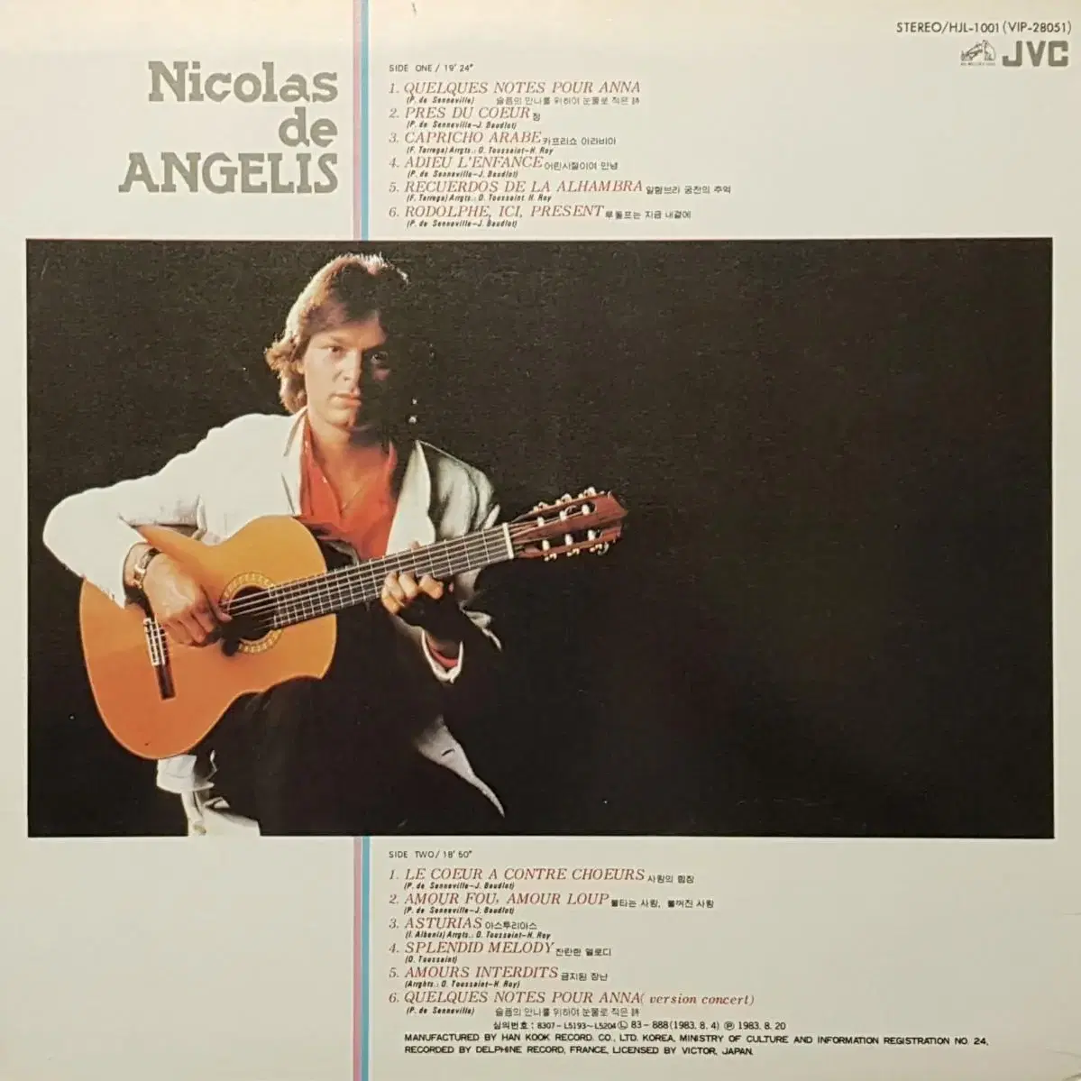 Nicolas de Angelis LP