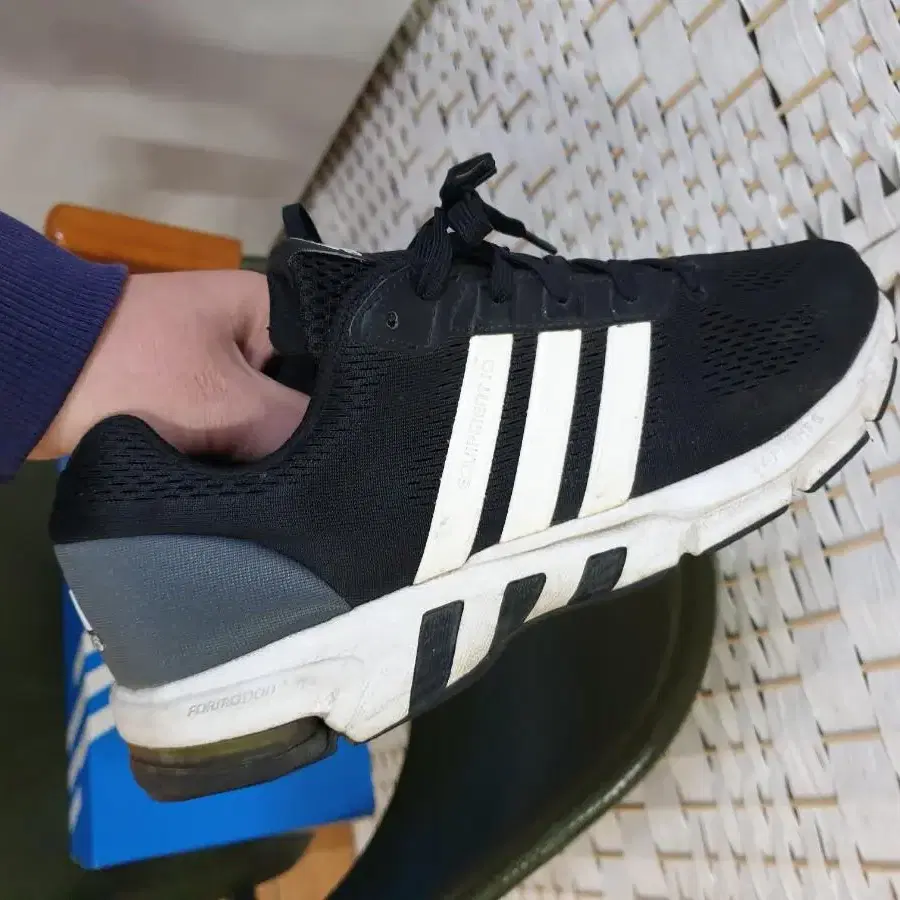 ADIDAS 아디다스 아큅먼트 10 EM 운동화 255mm