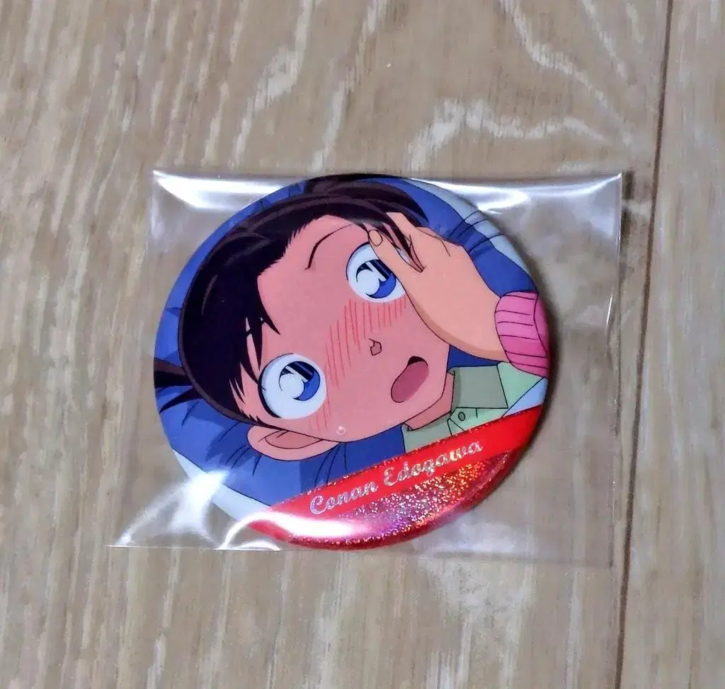 Detective Conan Edogawa Conan hologram canon badge