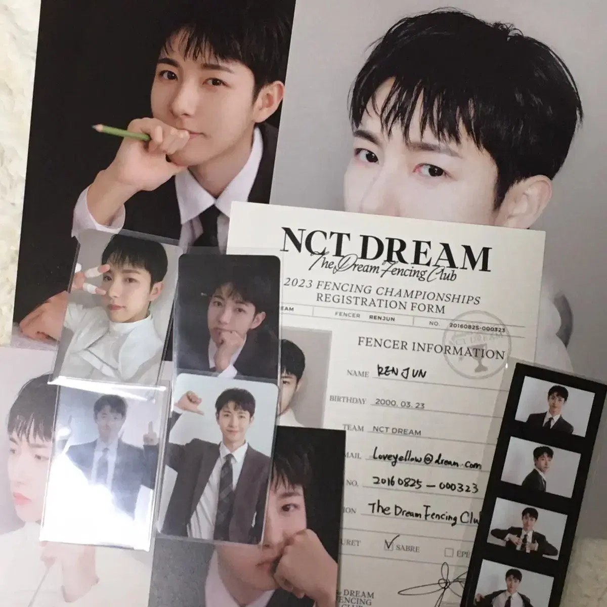 NCT Dream 2023 renjun seasons greetings buncheol wts Mark RenjunJenoHaechanJaeminChenleJisung