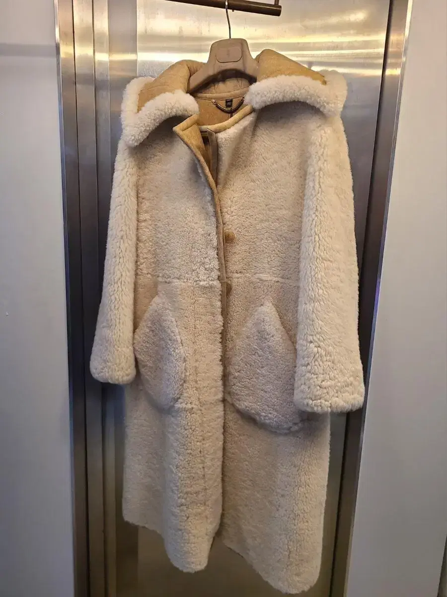 Burberry Mouton Coat