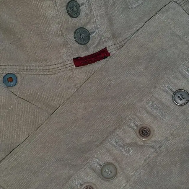 Marithe Francois Girbaud corduroy button