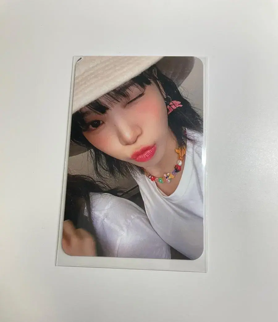 le sserafim joeunmusic kim chaewon photocard wts