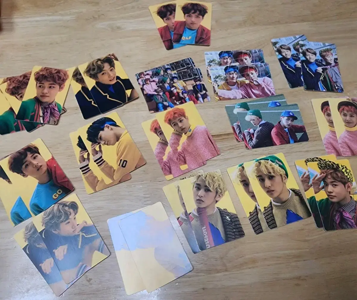 nct dream photocard first sticker pack last csr nctdream haechan jeno