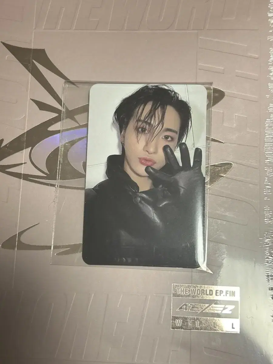 ateez seonghwa photocard unreleased photocard y2k wts