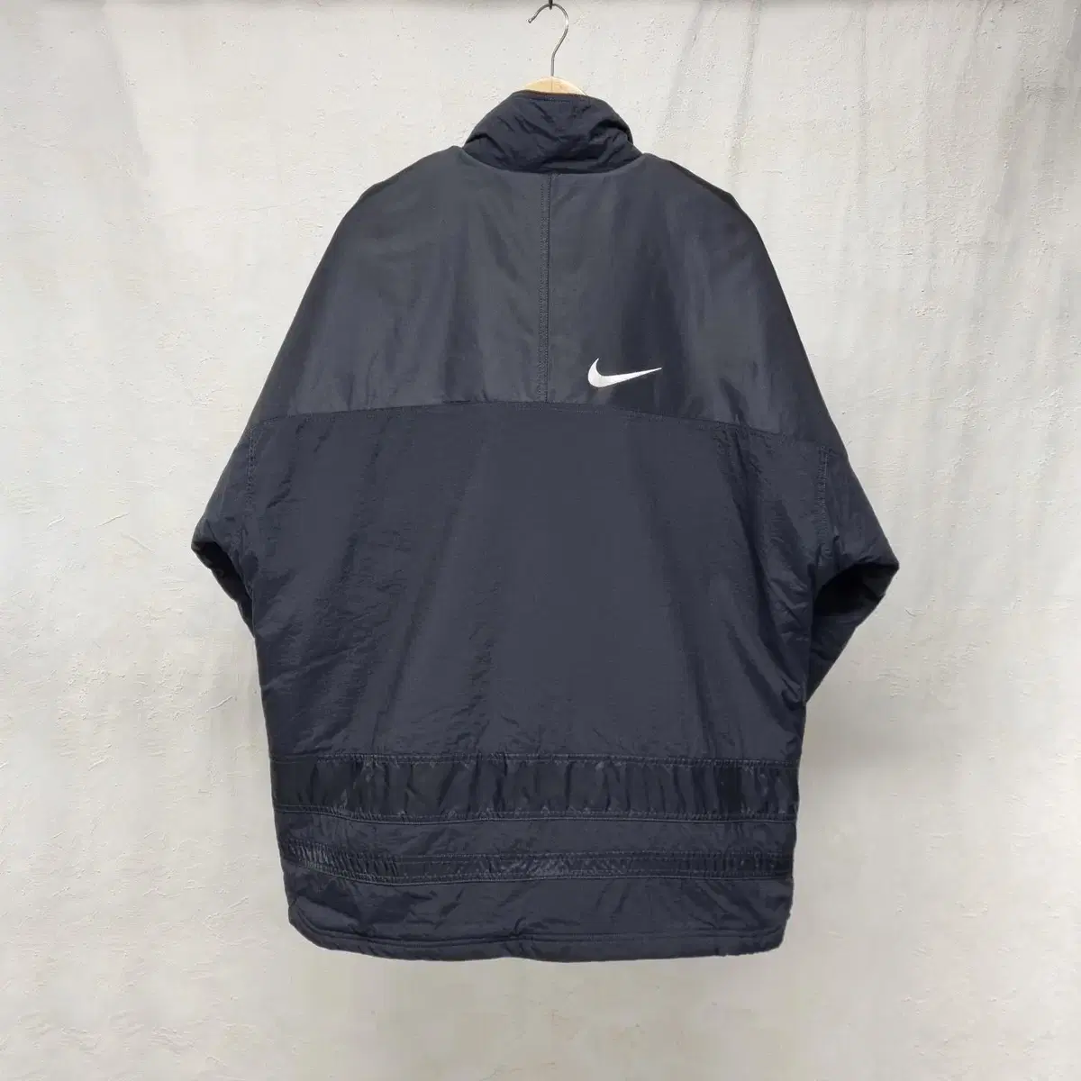 90s 나이키 파카 블랙 - XL   빈티지 NIKE 올드스쿨 벤치 돕바