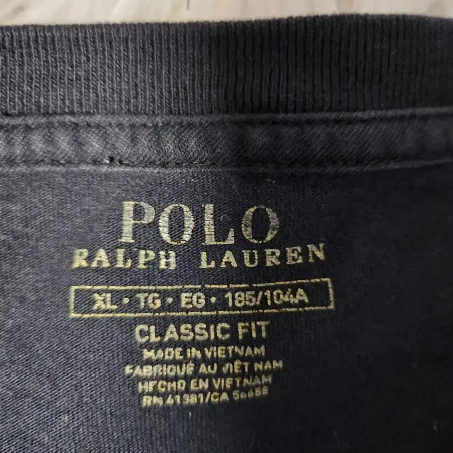 폴로 랄프로렌 polo ralphlauren 반팔 라운드티셔츠 XL