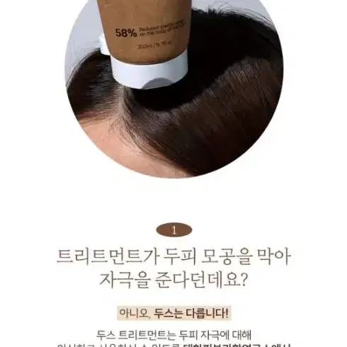 두스 헤어트리트먼트 오리지널 200ml / 두피부터 사용하는 손상모 복구