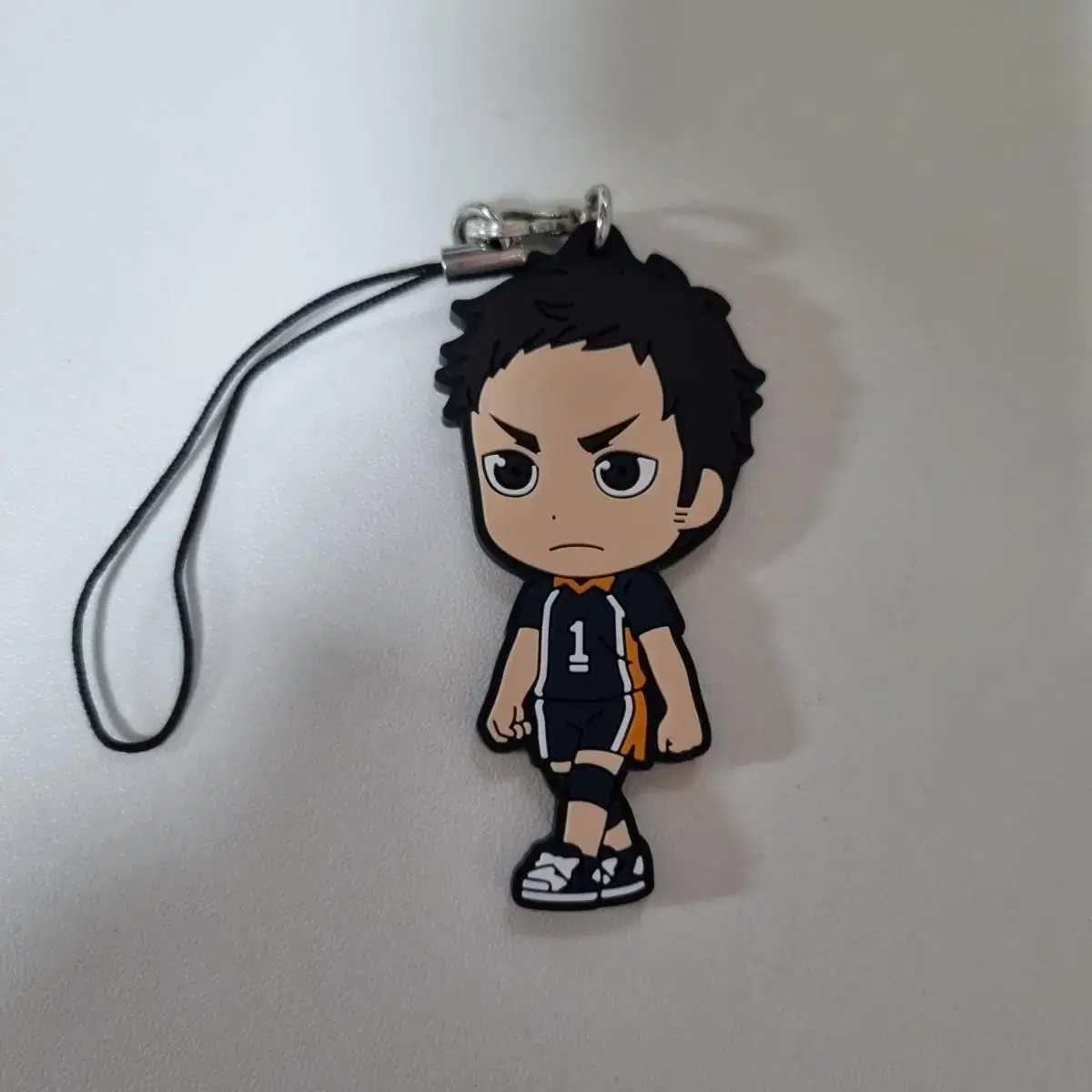 Haikyuu Sawamura Daichi Rubber Strap Keyring