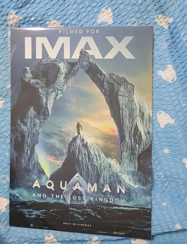 영화 아쿠아맨 로스트킹덤 아이맥스 포스터 아맥 IMAX 제이슨모모아