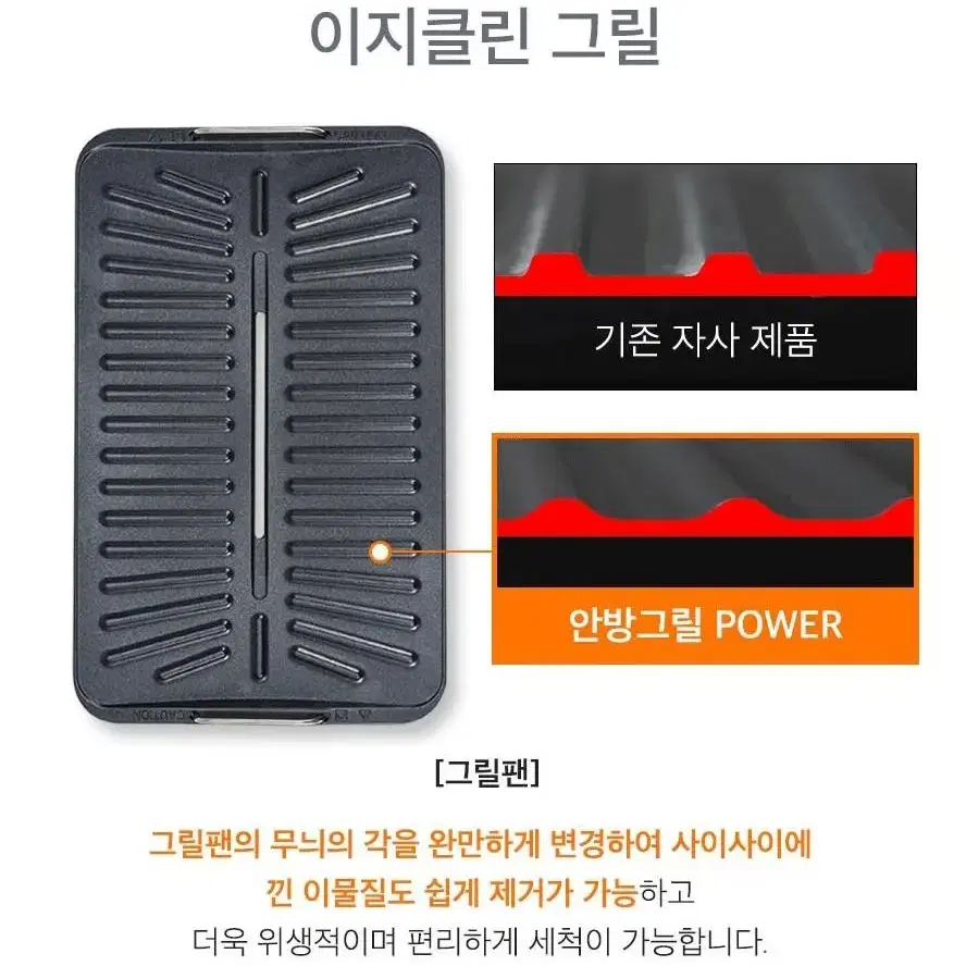 안방그릴 시즌5 파워 AB901MF 연기 냄새잡는 그릴