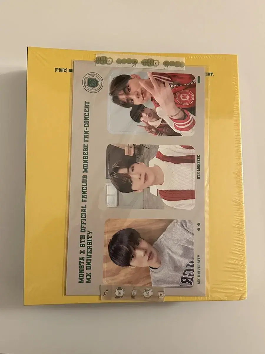 미개봉 몬스타엑스 5기 팬콘 dvd 특전 포함