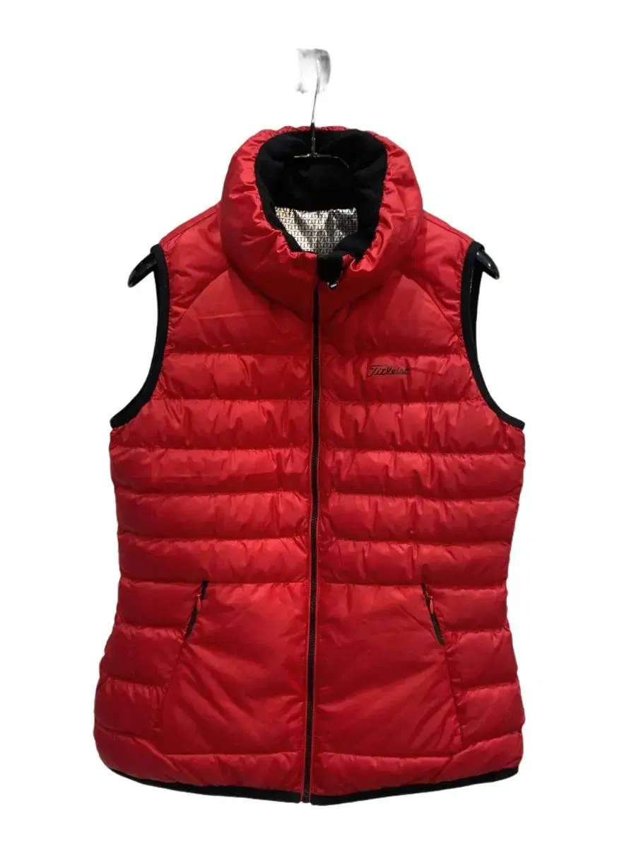 (55) Titleist Red Goose Down Golf Padded Vest