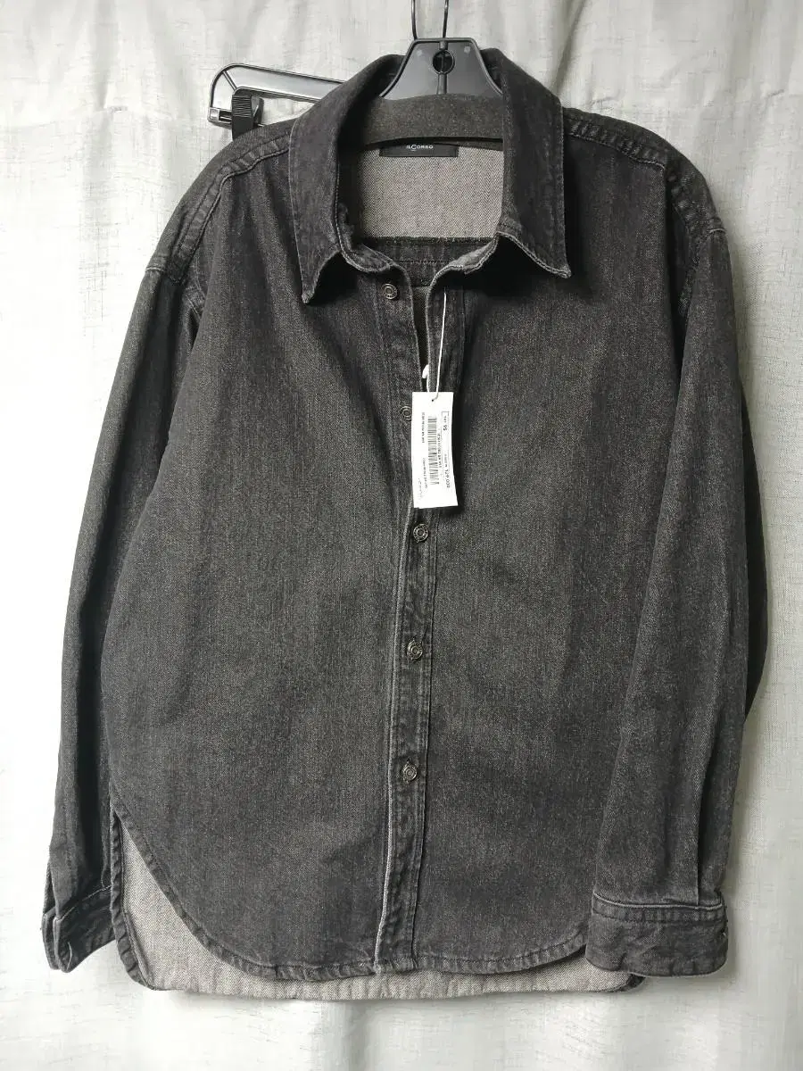 ( New )Il Corsso 95 Black Blue Shirt Jacket Black Shirt Jacket