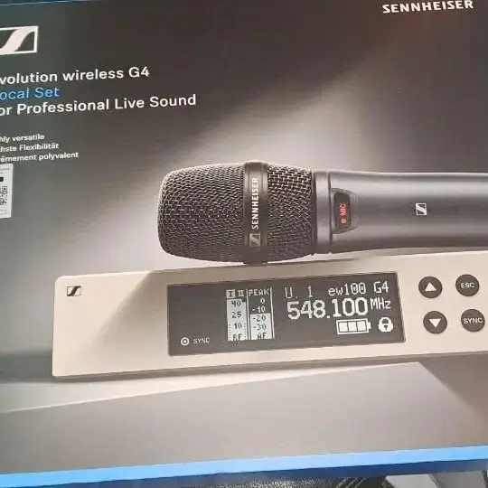 독일 젠하이저 sennheiser 무선마이크 ew100g4