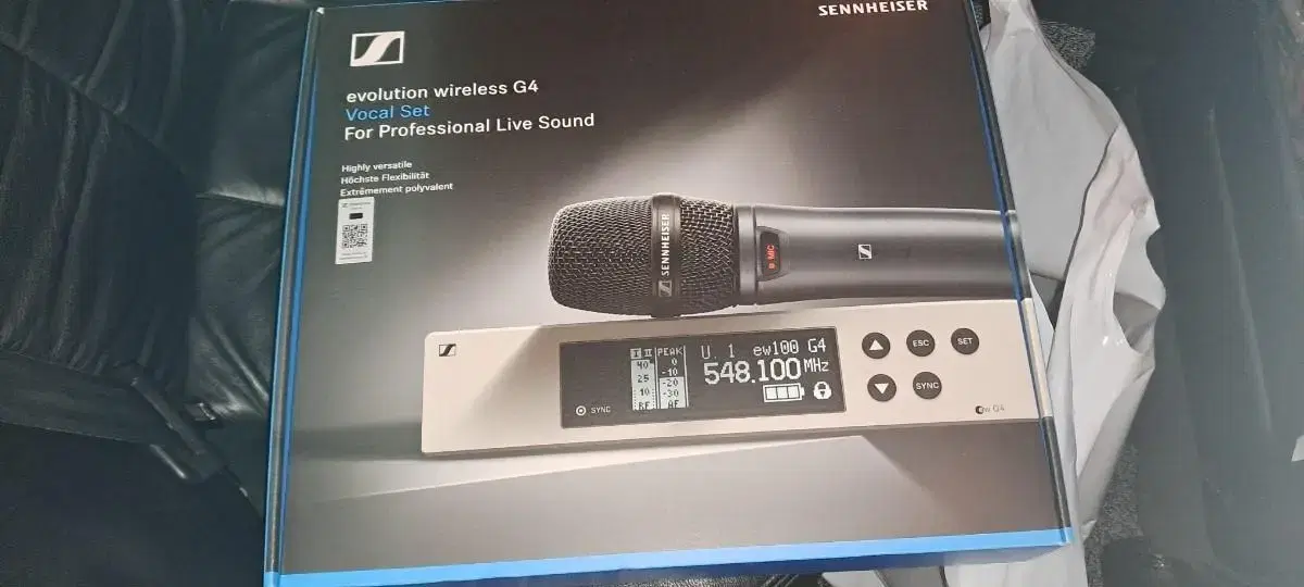 독일 젠하이저 sennheiser 무선마이크 ew100g4