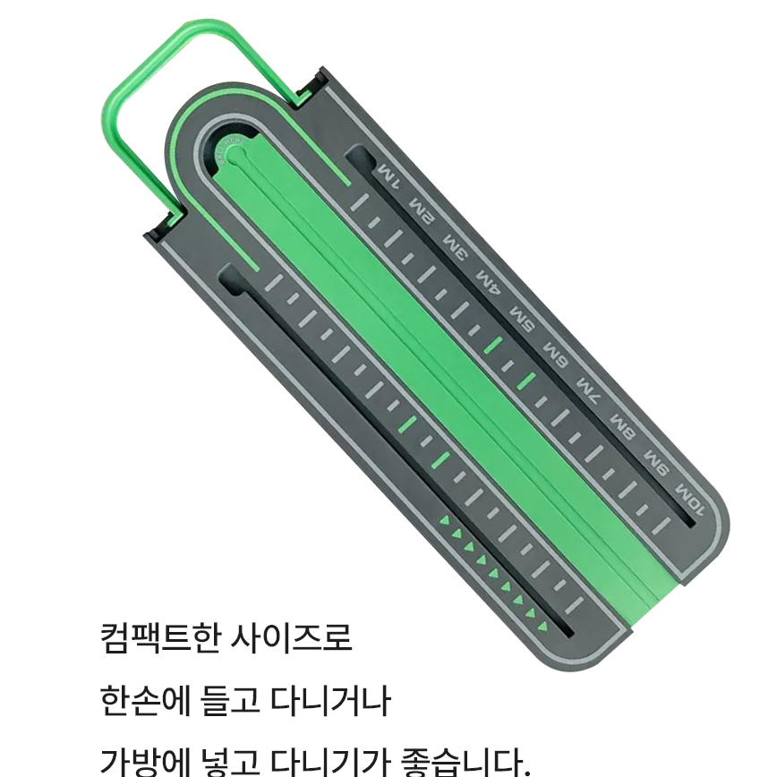 스크린골프 휴대용 퍼팅연습 퍼터 거리감 자세 가이드 스트로크 골린이