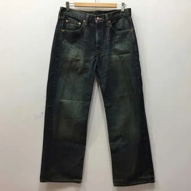 Z3366 리바이스520 데님진 워싱 청바지 (32인치 ) LEVIS