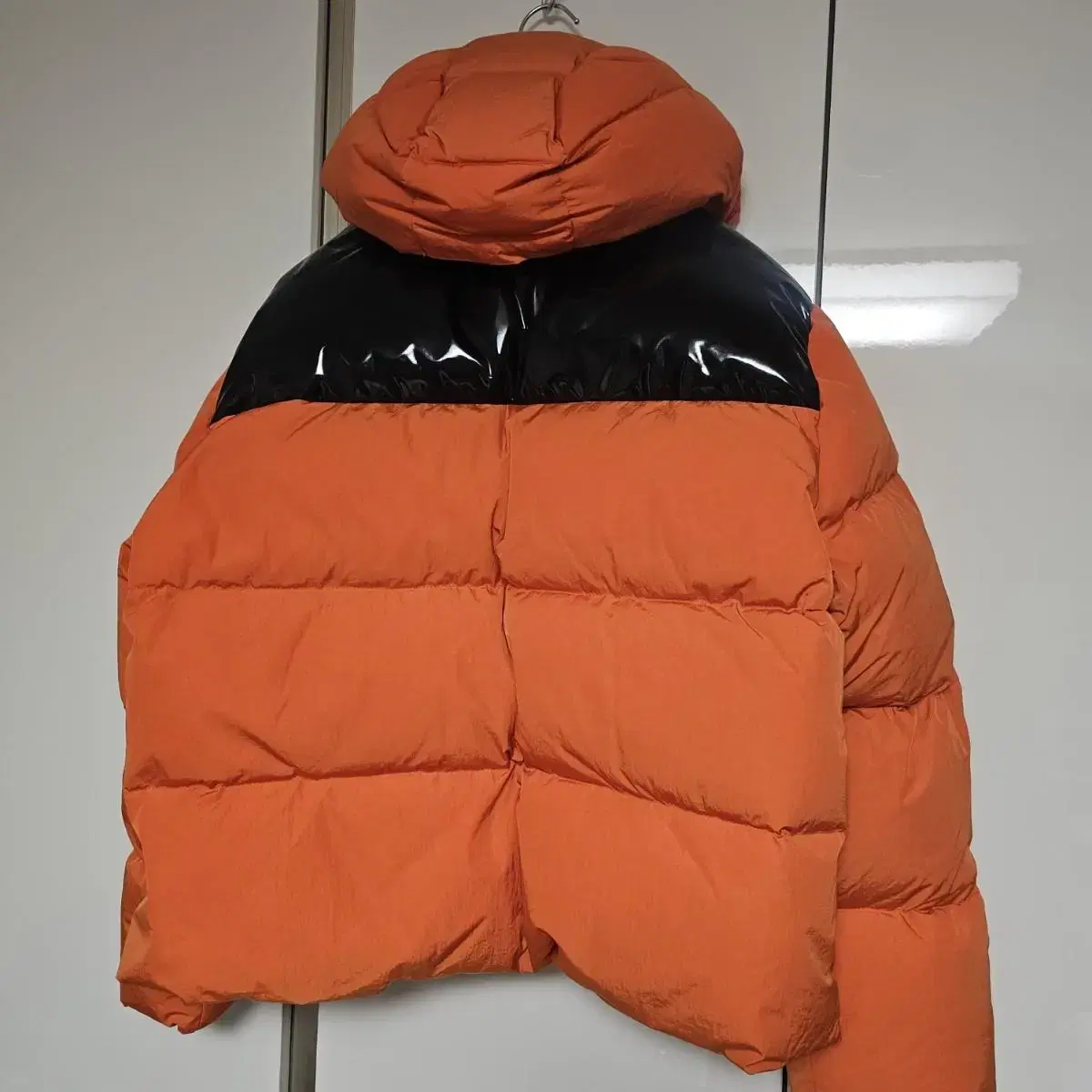 W XL 95~100) MSGM 구스다운 숏 패딩 점퍼 42 새상품 공용