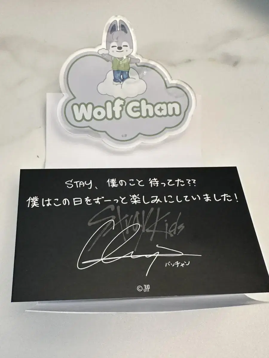 Skz Japan md skzoo name badge name tag wolfchan