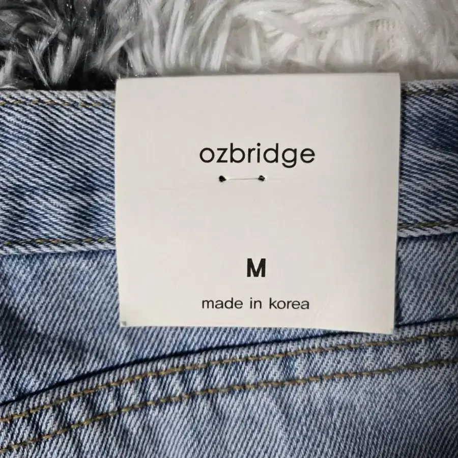 새상품 오즈브릿지 ozbridge 미니스커트 데님스커트 청치마 M