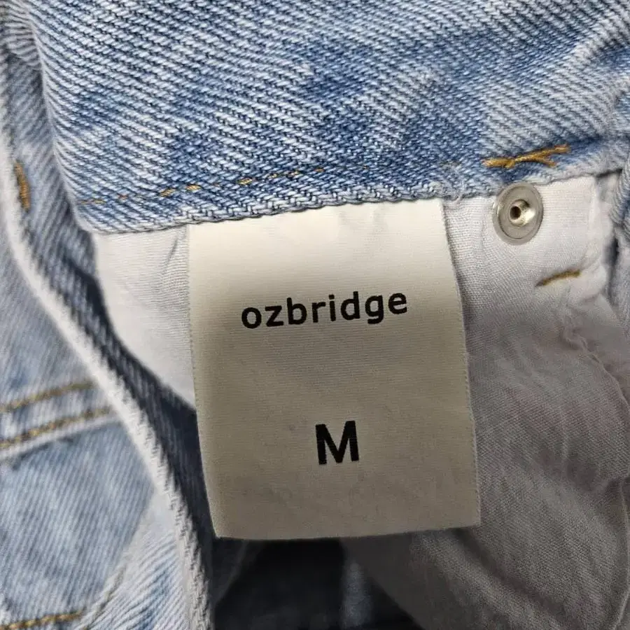 새상품 오즈브릿지 ozbridge 미니스커트 데님스커트 청치마 M