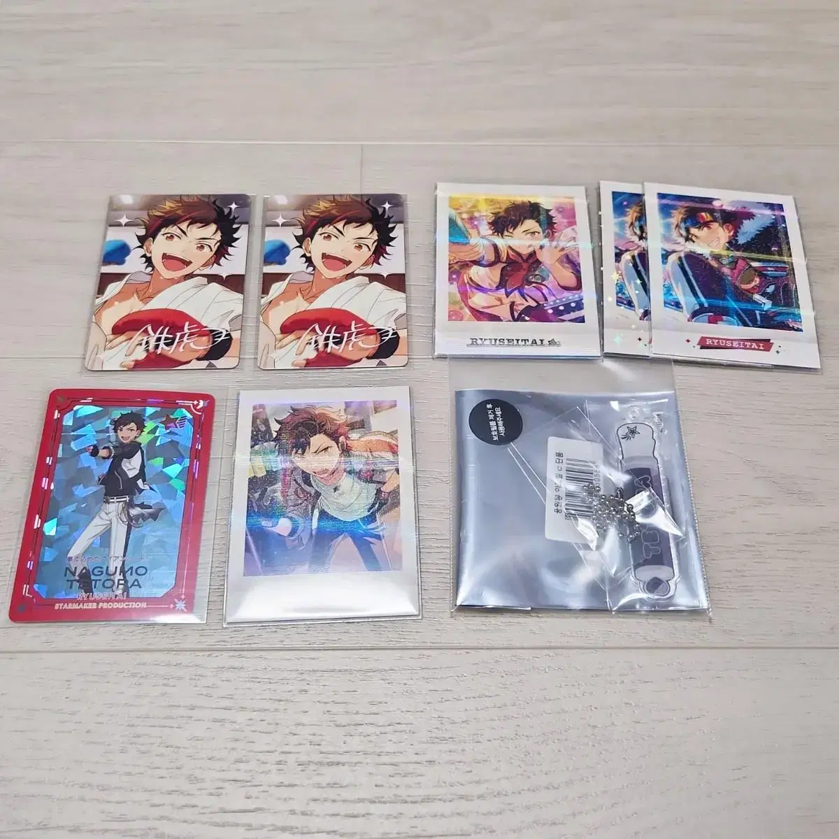 Tetora bulk Angsta Exhibition photocard lightstick keyring kirakiradreamkard pasha