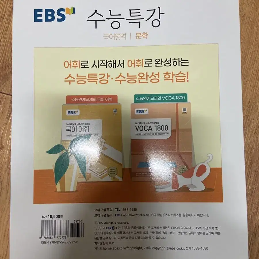 EBS 수능특강 (국어영억/문학)