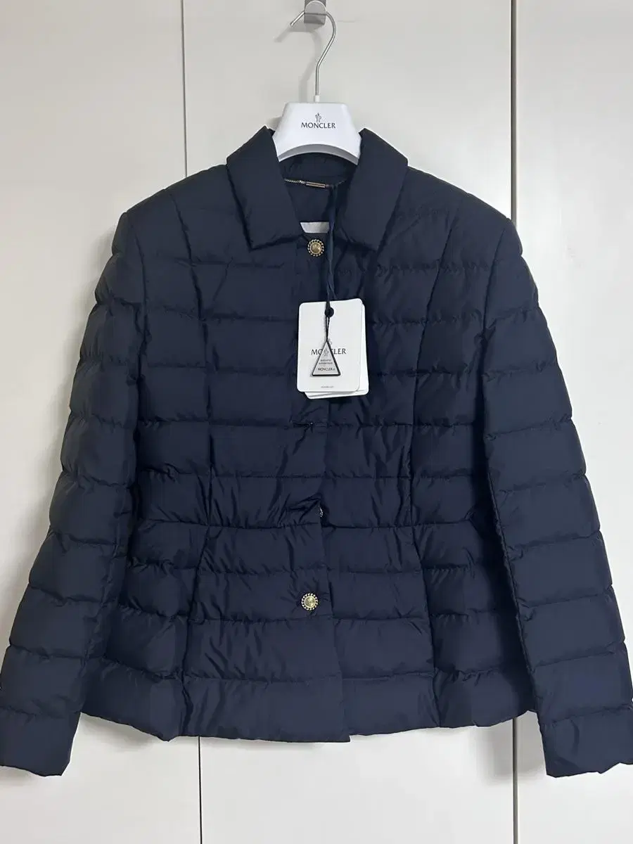 moncler 몽클레어 플론전 쇼트 다운 재킷 패딩 (다크블루)