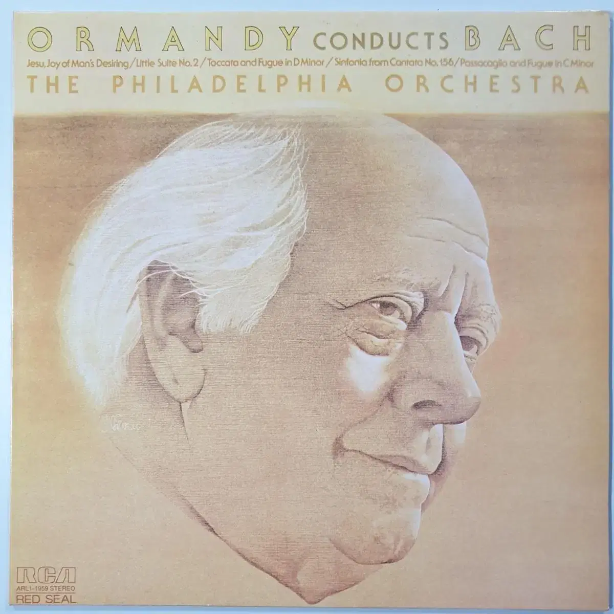 (LP) 클래식 Ormandy Conducts Bach