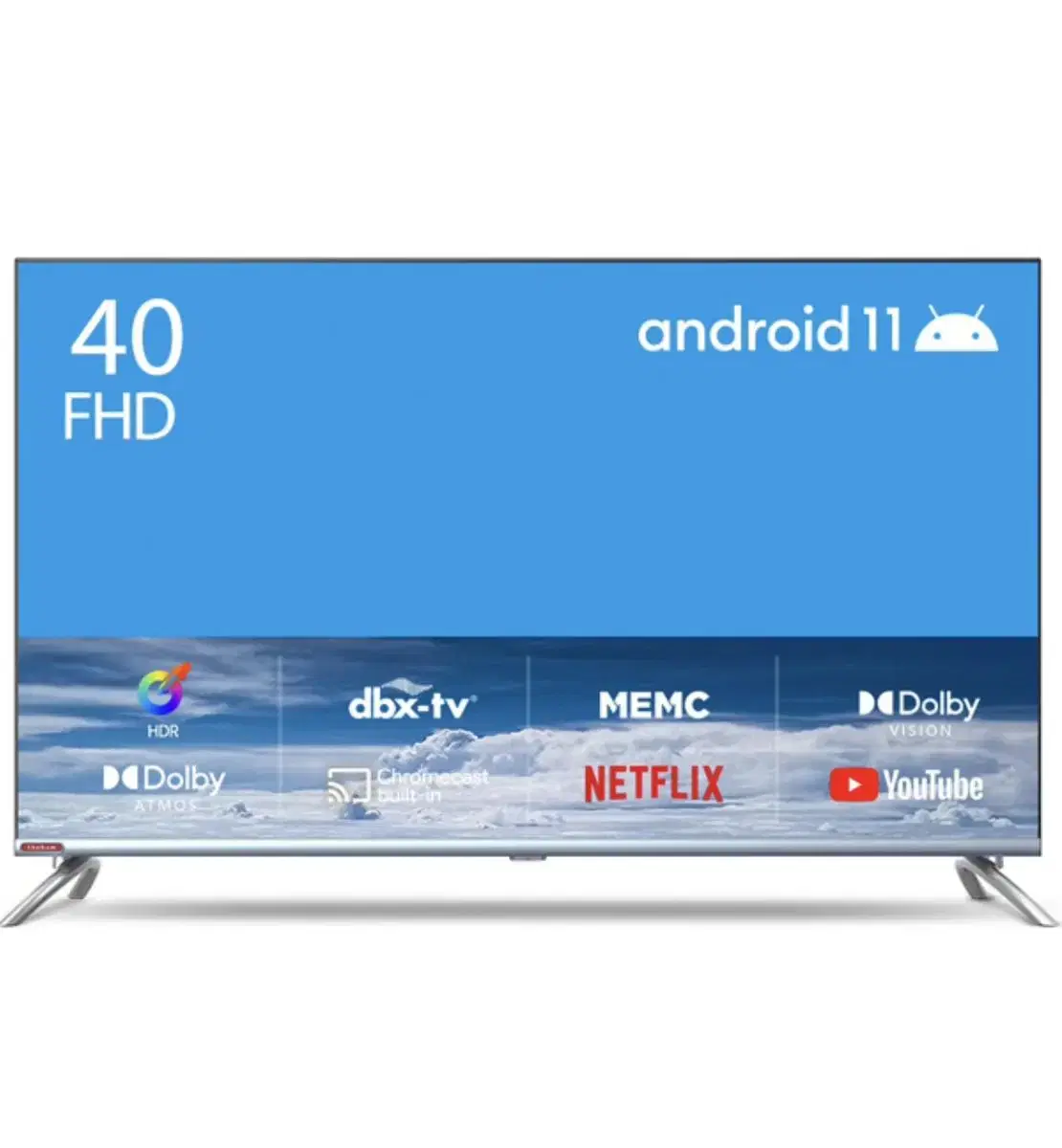 더함 FHD LED 스마트TV 100cm(40인치) + 라익미 거치대