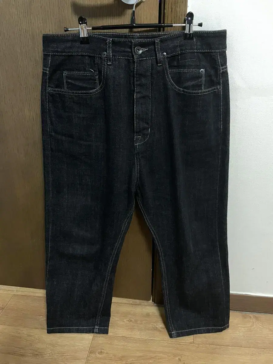 Rick Owens Cropped Denim Pants