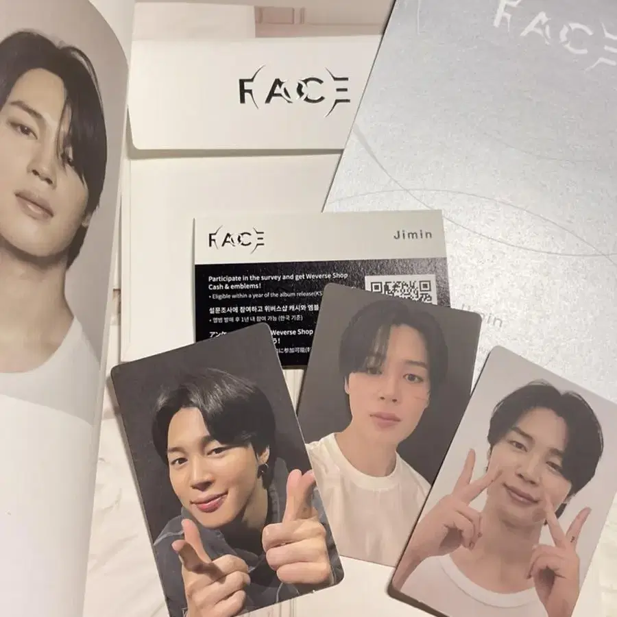 방탄 지민 face 앨범 (포카o)