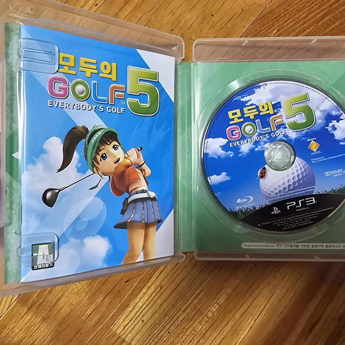 PS3 정발 모두의 골프5(MOVE대응판)