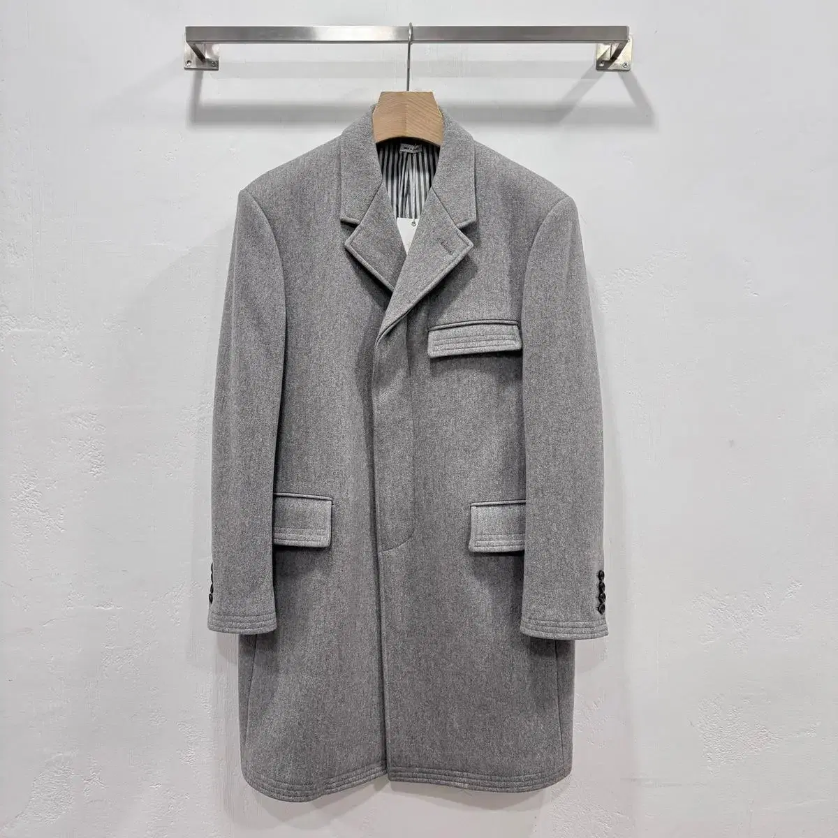 Thom Browne Chesterfield Wool Coat / 2