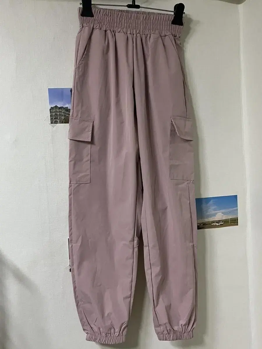 [NEW] Indigo Pink Cargo Jogger Pants