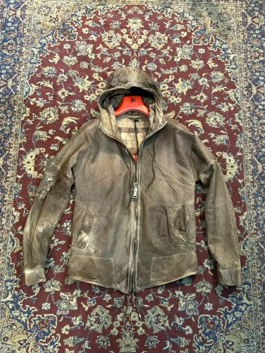 Giorgio Brato Leather Single Rider Jacket