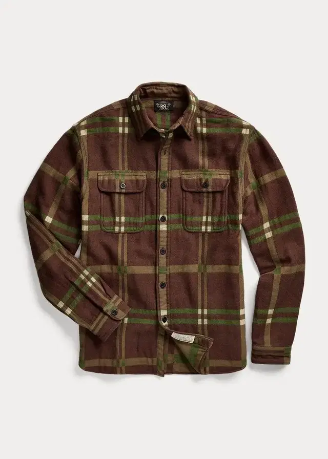 더블알엘 워크셔츠 RRL Plaid Workshirt