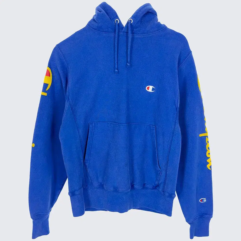 [Men's 90] Champion Reverse Weave Hoodie Cotton Poly Vintage (17677)