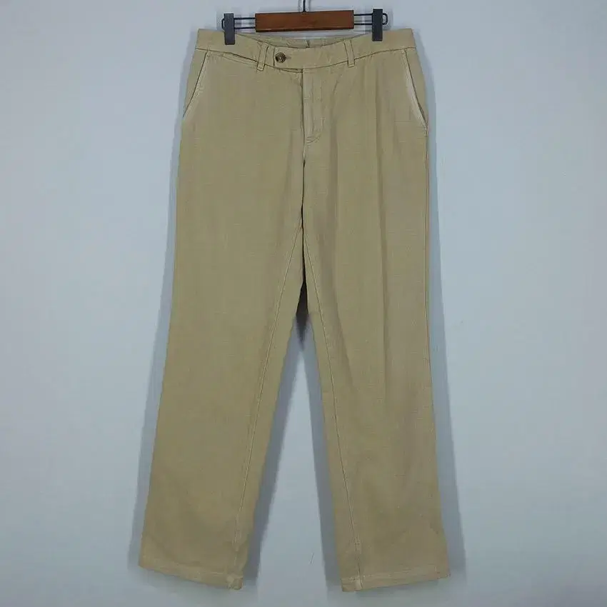 Tommy Hilfiger Men's Straight Fit Chino Cotton Pants Beige 80(HU19830)