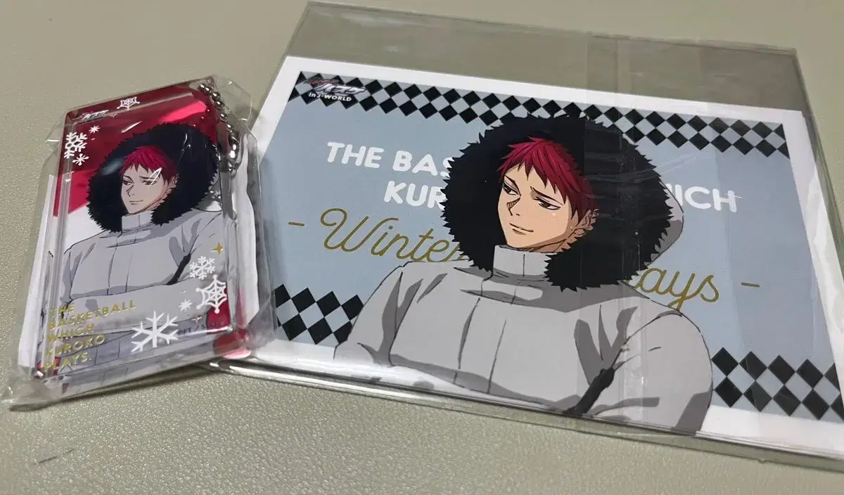 Kuroko's Basketball Akashi Jay World Domiteria Keychain/Postcard