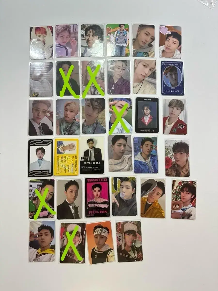 NCT Dream renjun photocard Individual bulk WTS