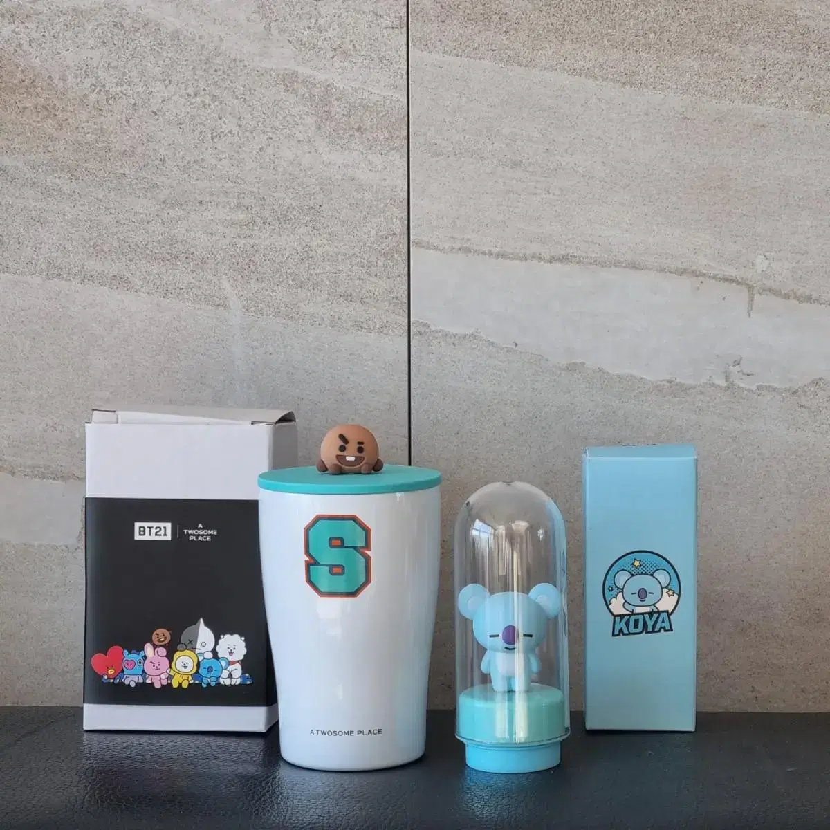 방탄소년단 BT21 텀블러 & 도장