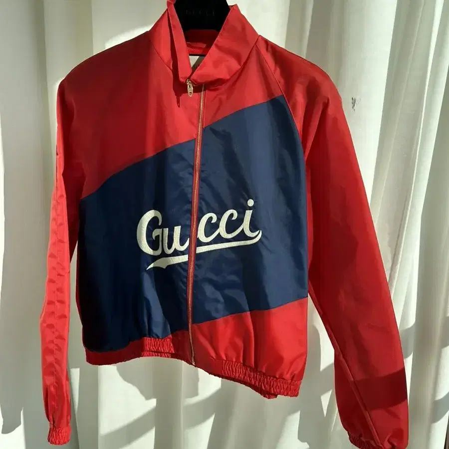 GUCCI 스크립트 나일론 자켓 46