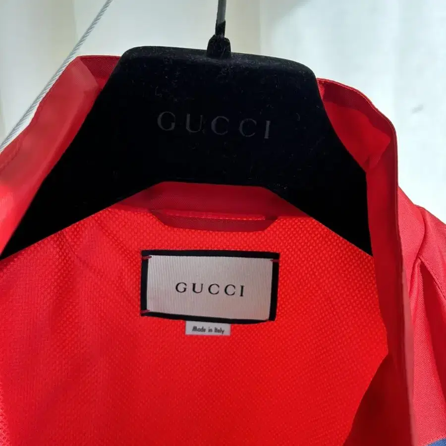 GUCCI 스크립트 나일론 자켓 46