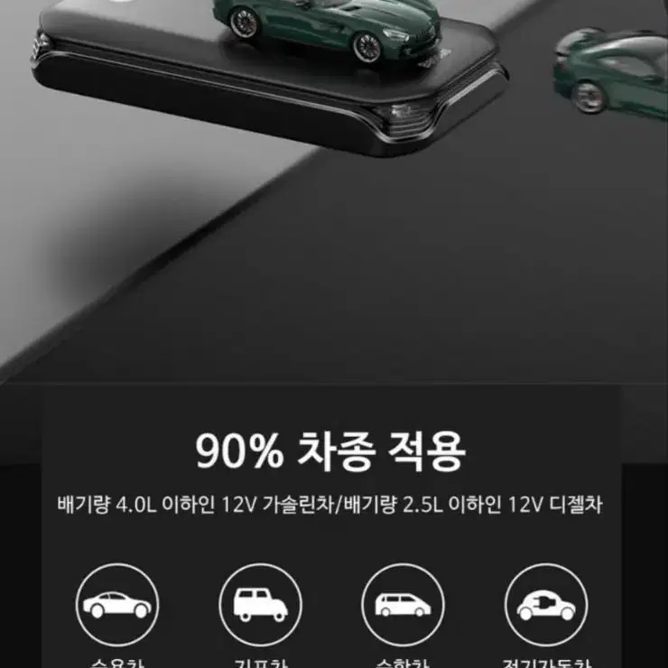 96000CC Power 자동차 점프스타터 새제품