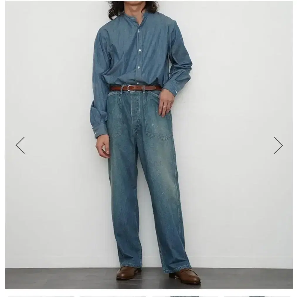 maatee & sons military denim（size2） maatee&sons M35 military