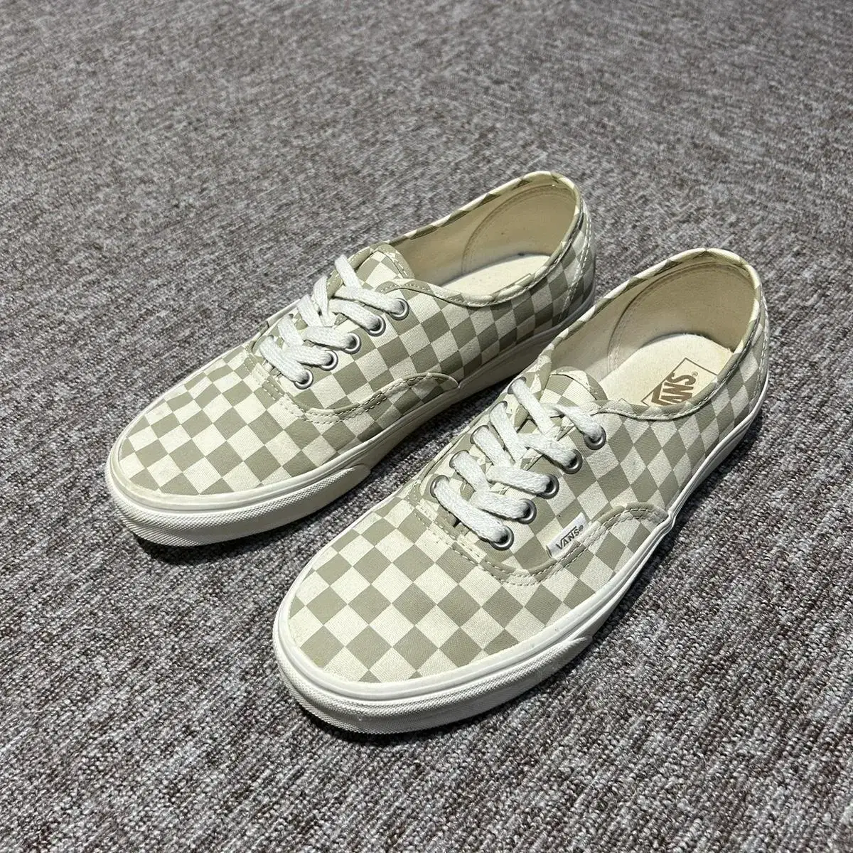 275) VANS 반스 어센틱 체커보드 신발 스니커즈